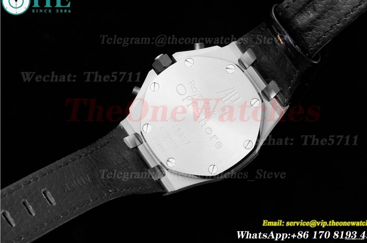 SS Black Org LE 42mm A7750 APF Offshore Oak Royal 0313